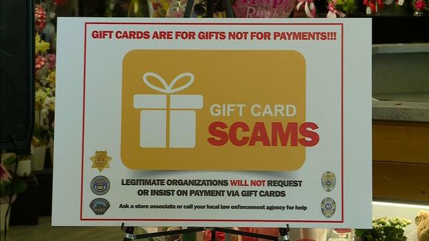GIFT CARD SCAMs 