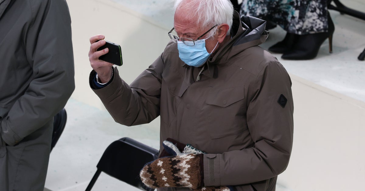 Image Of Sen. Bernie Sanders In Mittens During Inauguration Goes Viral