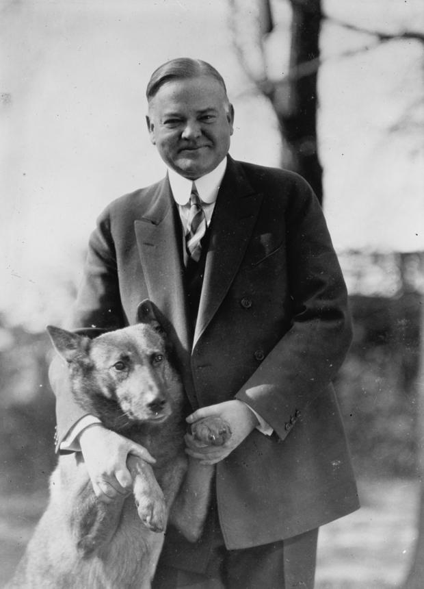 Herbert Hoover and King Tut 