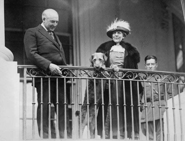 Harding And First Lady