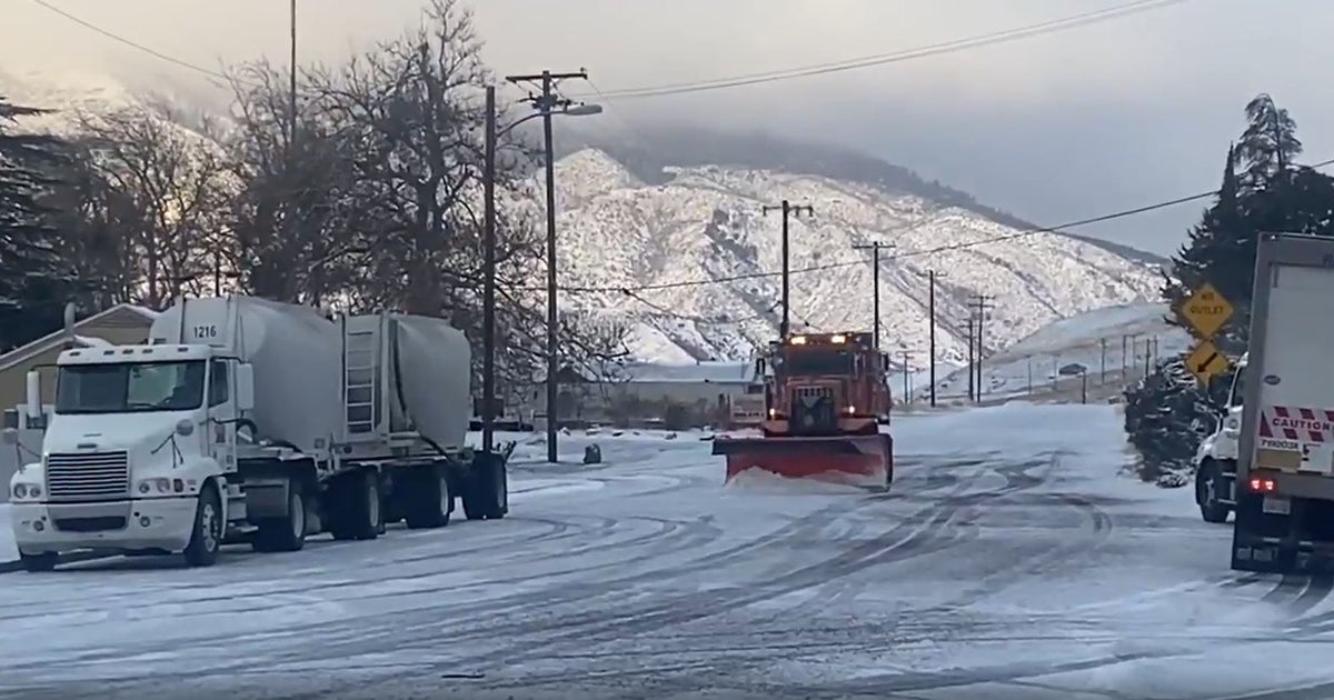Grapevine Reopens Tuesday After Extended Closure Due To Snow, Ice CBS