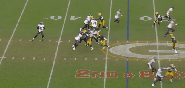 Mike Evans drop 