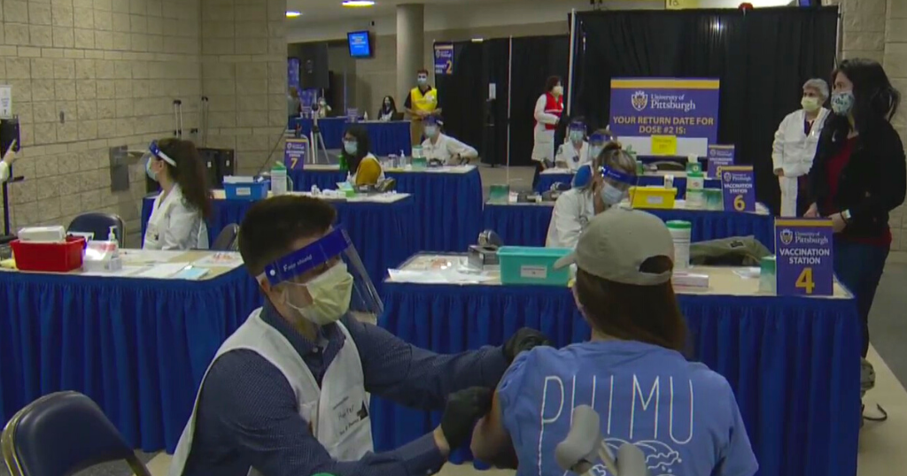 COVID19 In Pittsburgh Pitt Hosts Vaccination Clinic For Students