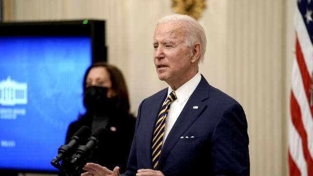 President Biden Seeks Immediate Help For Millions As Big Stimulus At Risk 