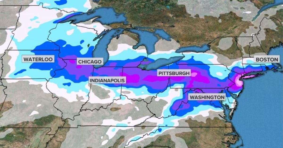 Major Snowstorm To Impact 100 Million People Across Midwest And Northeast Flipboard 8907