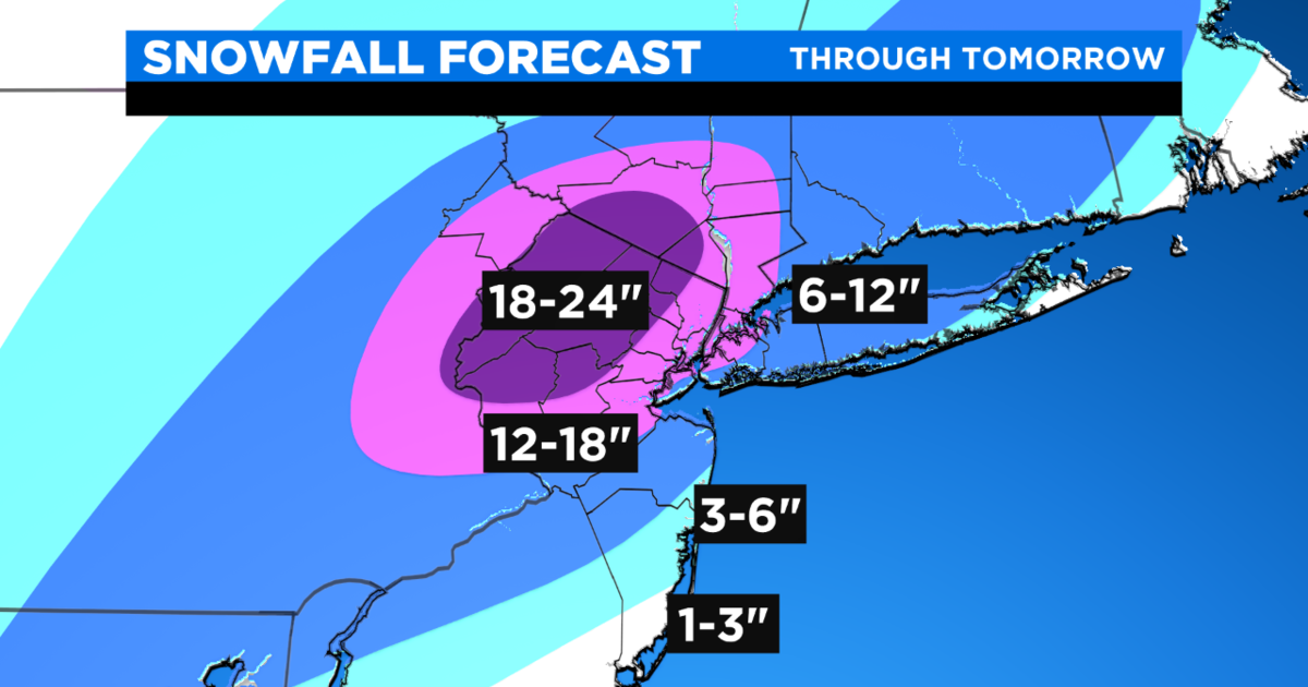 New York Weather Heaviest Snowfall Expected Monday, As Winds Pick Up
