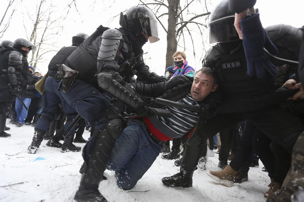APTOPIX Russia Navalny Protests 