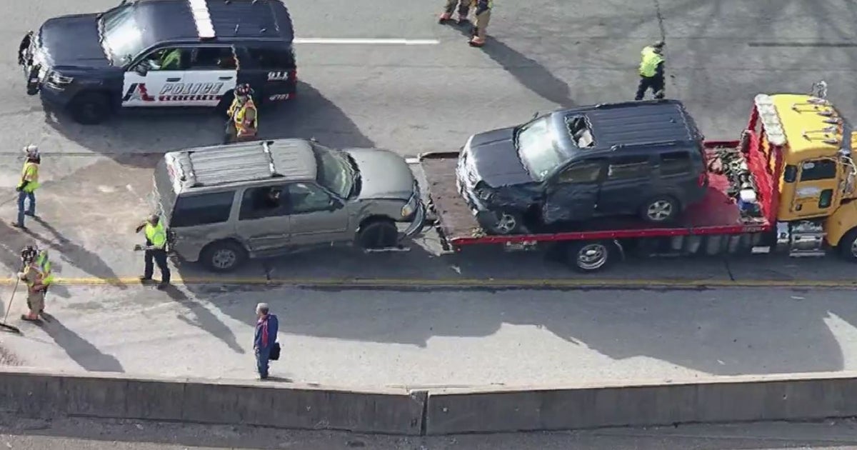 Traffic Comes To Complete Stop In Arlington After MultiVehicle Crash