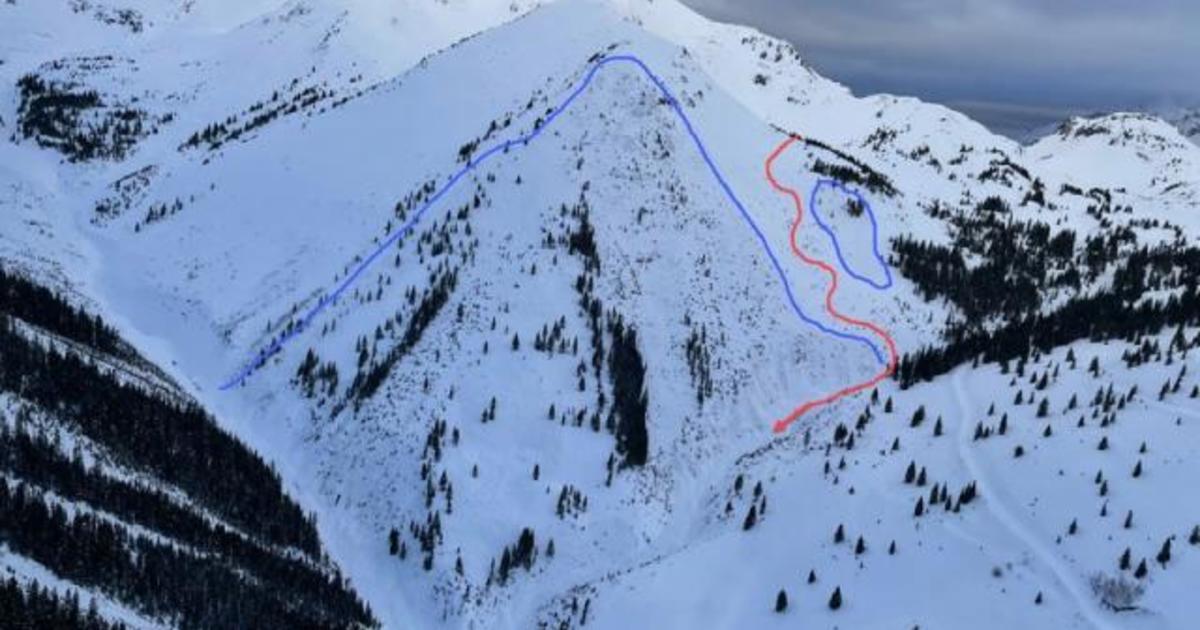 3 Skiers Found Dead After Being Buried By Large Avalanche In Colorado Cbs News 3859