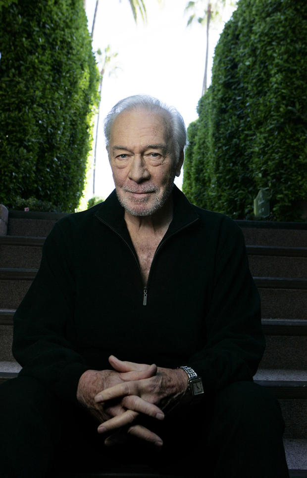Christopher Plummer, the veteran actor who has two movies coming out this Christmas; the imagariniu 