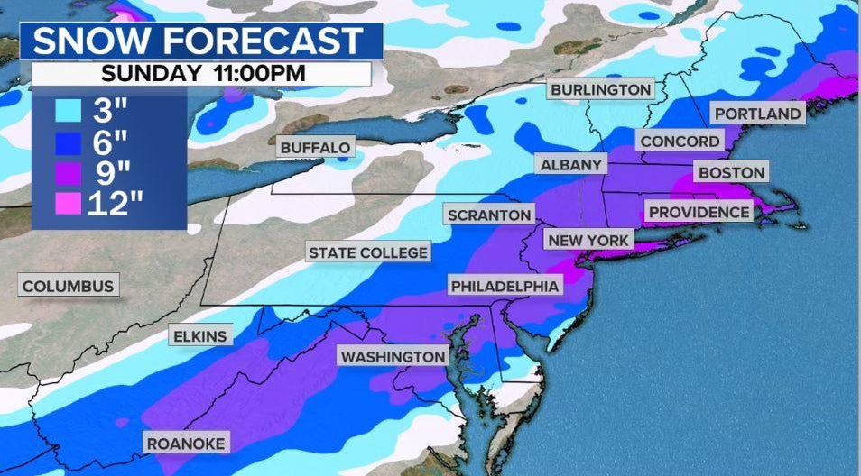 Polar vortex to bring brutal cold and snow this weekend - CBS News