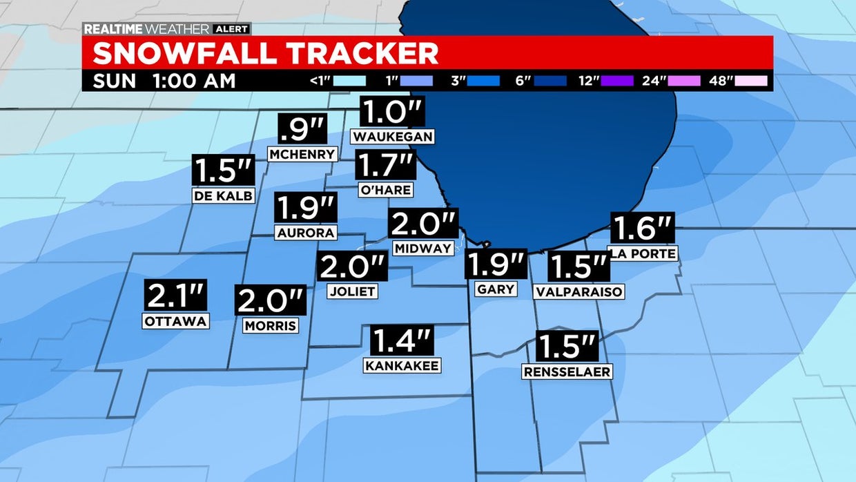 Chicago Weather: Wind Chills As Low As -30 Coming Sunday Morning - CBS ...