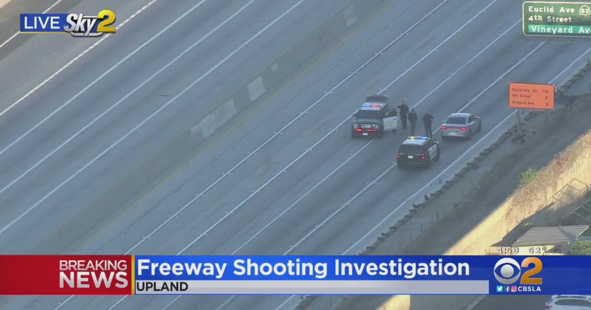 Both Sides Of 10 Freeway Closed In Upland After Chp Officer Shoots