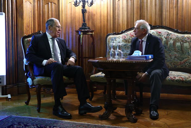 Sergey Lavrov - Josep Borrell meeting in Moscow 