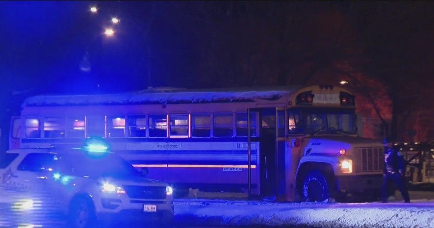 Man Took Stolen School Bus On Wild Ride Before Crashing In Middle Of ...