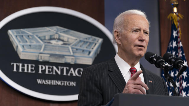 President Biden And Vice President Harris Visit The Pentagon 