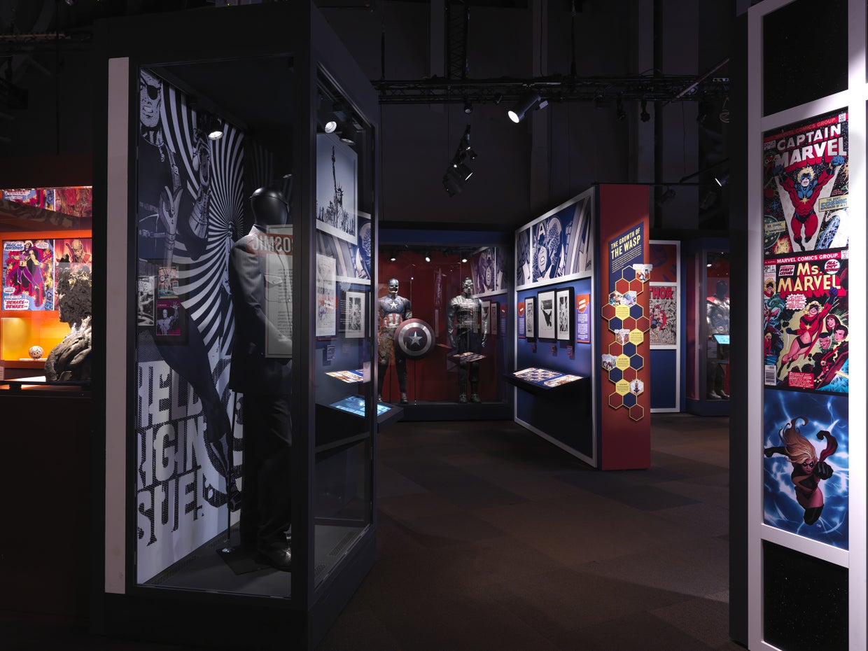 Marvel Universe of Super Heroes Exhibit Now Open At Museum of Science