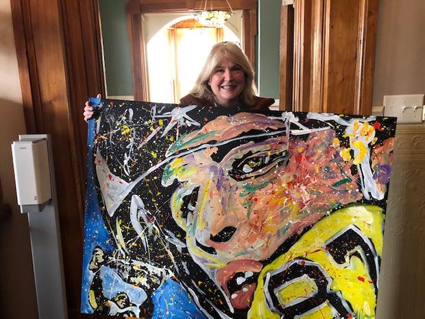 Maureen Brady Cave Painting Winner 