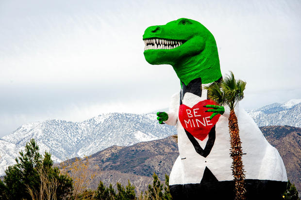 Famous Dinosaurs Attraction Celebrate Valentine's Day 