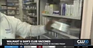 Walmart and Sams Club Starts To Administer COVID19 Vaccines CBS Detroit