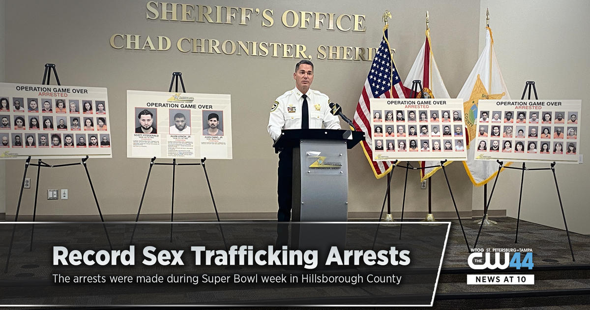 Sex Trafficking Bust During Super Bowl Week In Tampa Results In Record Arrests Cw Atlanta 6537
