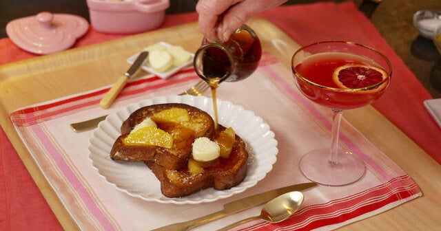 Martha Stewart S Valentine S Day Brunch Cbs News