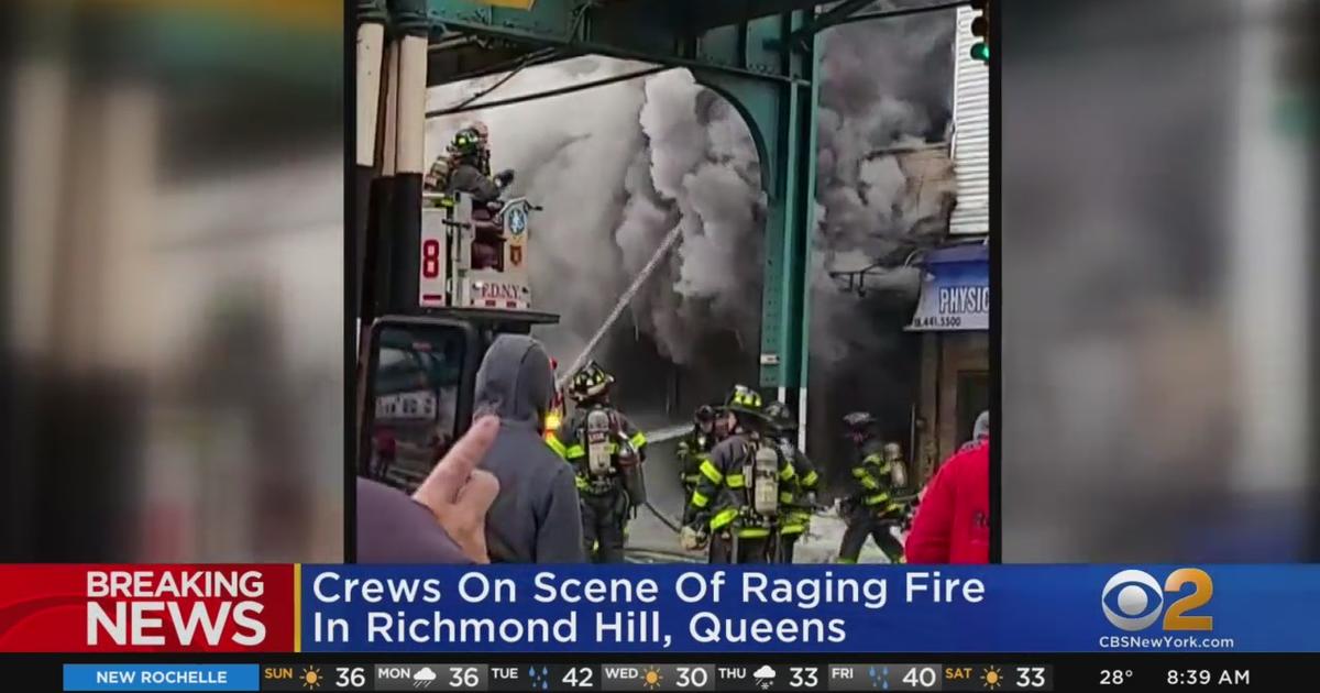 Nearly 200 Firefighters Called To Raging Fire In Richmond Hill Queens