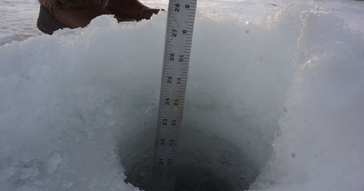 Solid Ice Means Solid Business For Minnesota's Ice Fishing Guides CBS