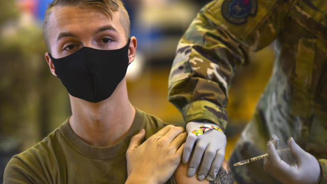 Virus Outbreak Military Vaccinations 