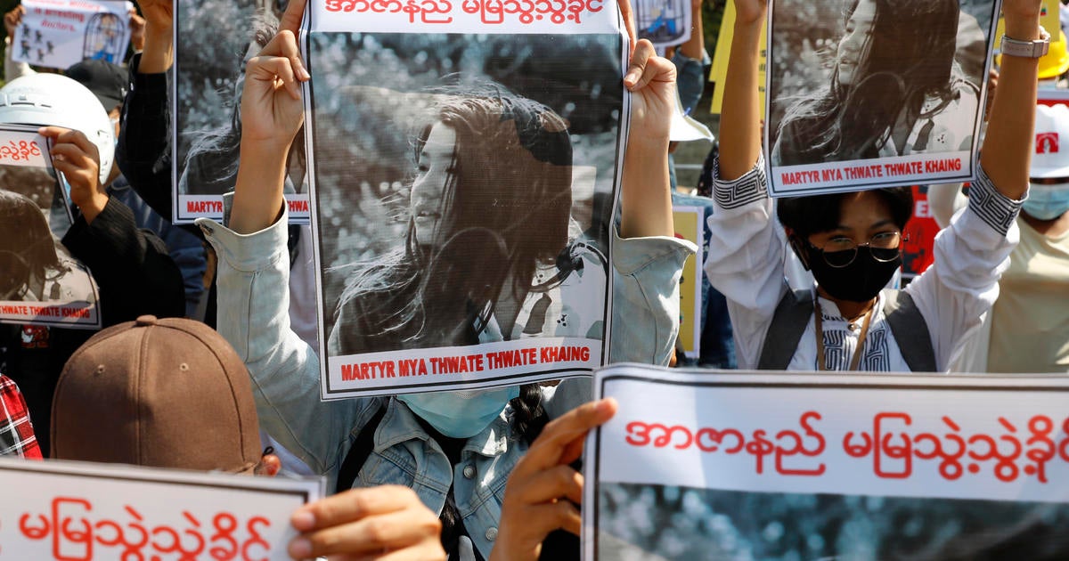 Young Woman Shot In Head By Police Is 1st Confirmed Death In Myanmars