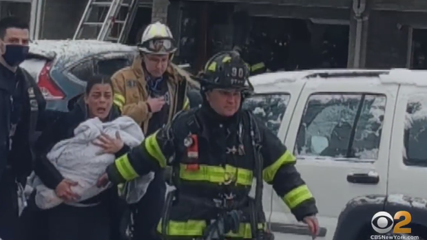 Bronx gas explosion rescue 