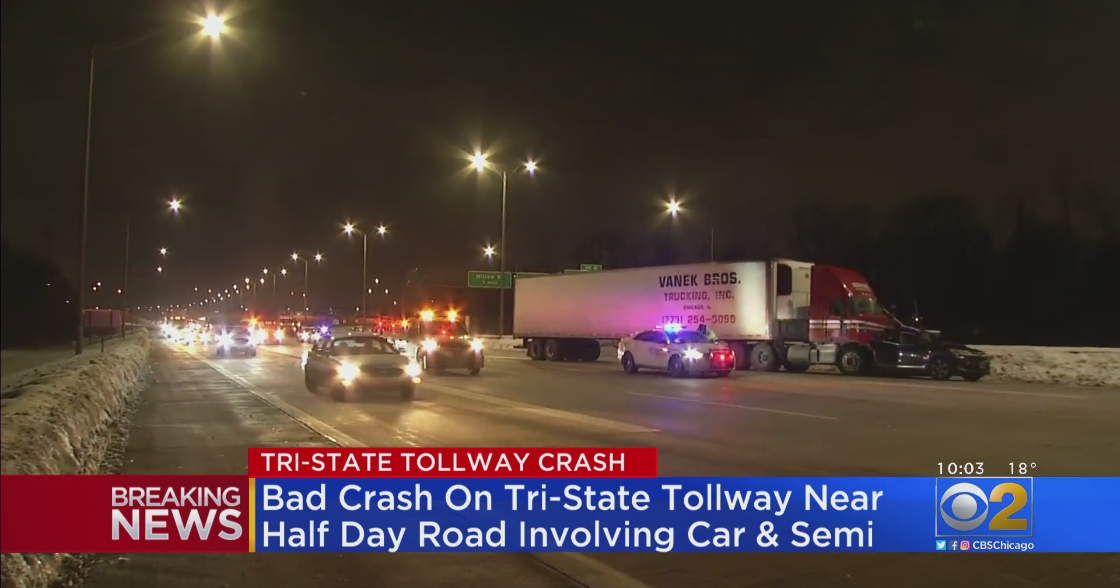 2 Drivers Hurt, 1 With Life-Threatening Injuries, When Truck Hits Car ...
