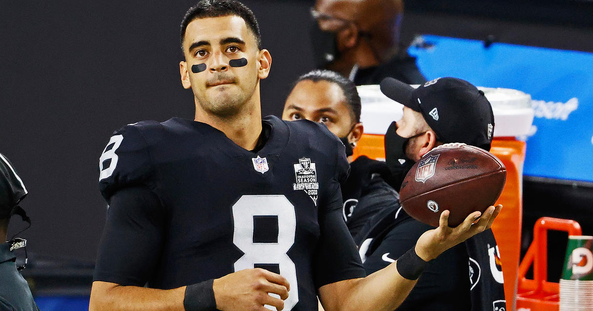 Raiders want to trade Marcus Mariota, not Derek Carr