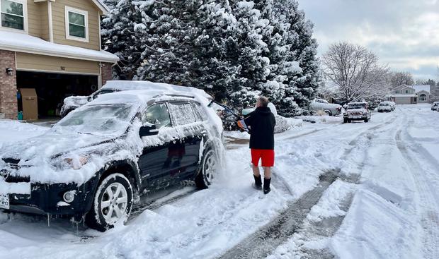 Snow In Louisville, Feb. 25, 2021 
