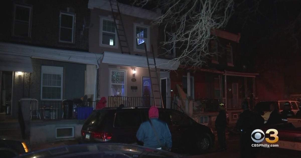 Fire Damages Rowhome In Philadelphia's Logan Neighborhood - CBS ...