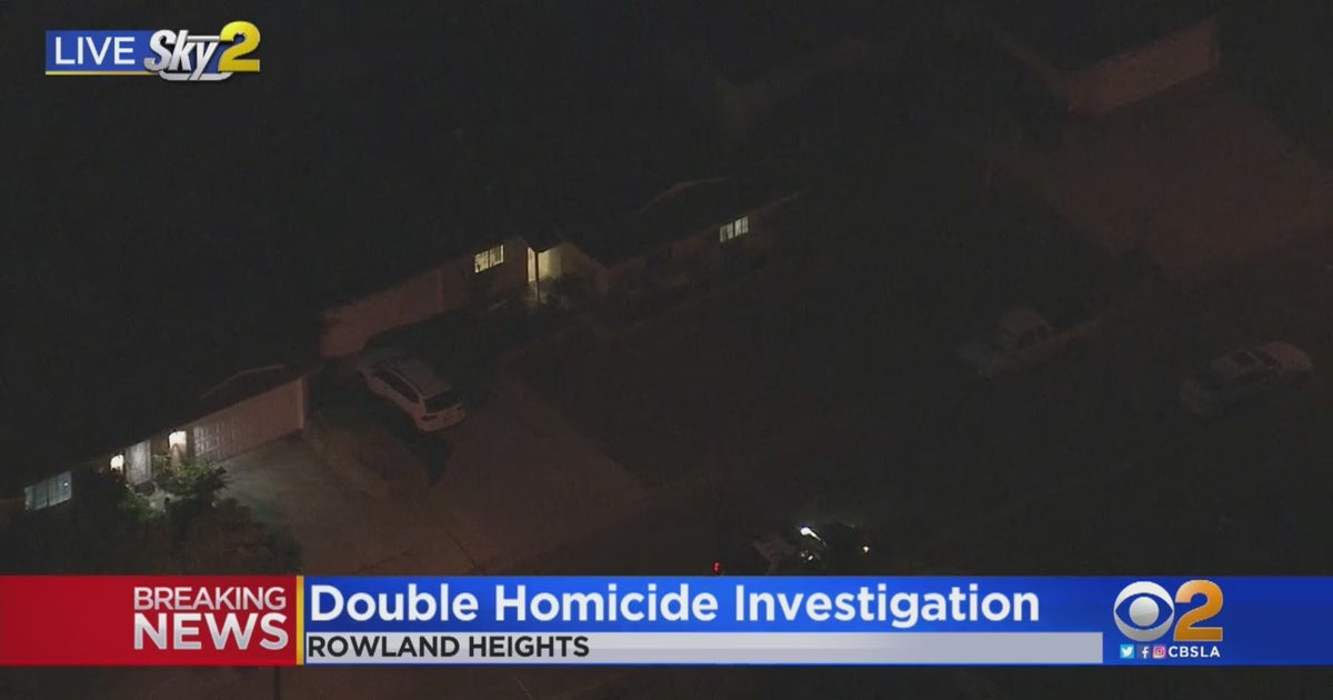 2 Killed In Rowland Heights Shooting, Suspect At Large CBS Los Angeles