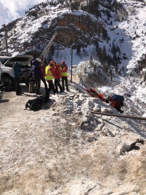 Driver Rescued Hours After Plunging 600+ Feet Off Red Mountain Pass