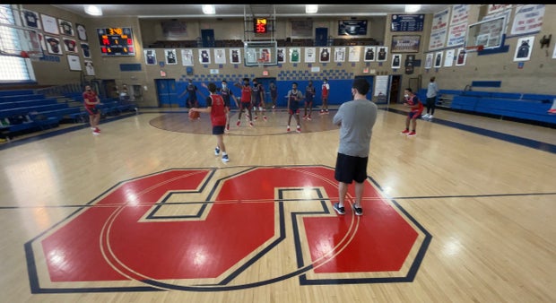 Stepinac High School Basketball 