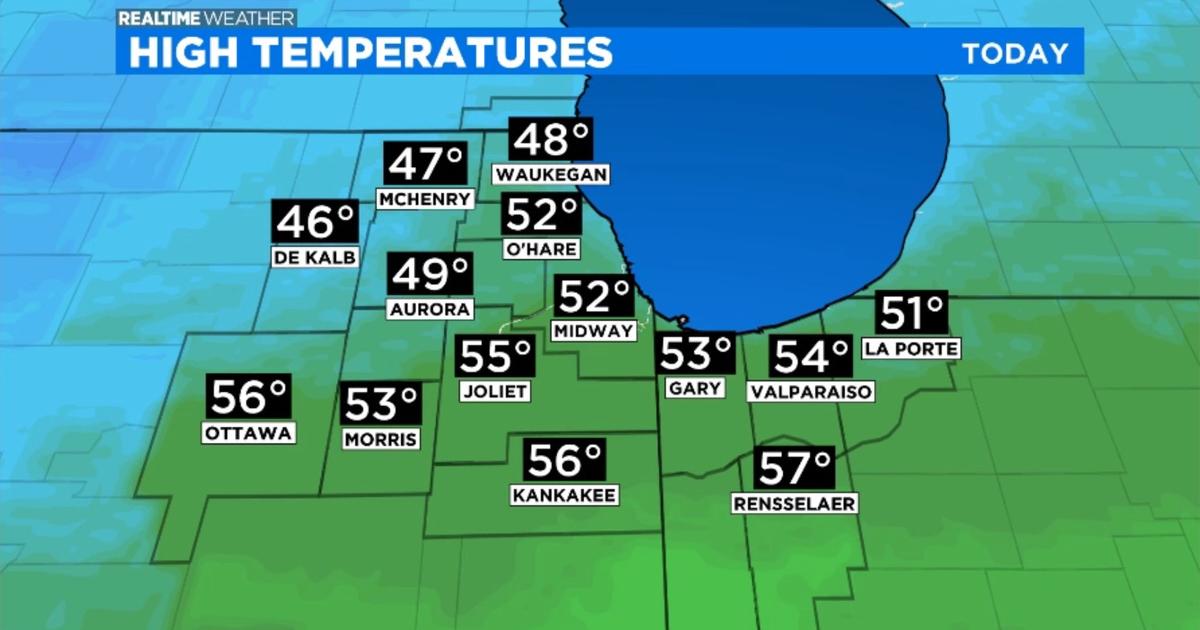 Chicago Weather: Warm But Wet Sunday Morning Ahead Of Cold Front - CBS ...