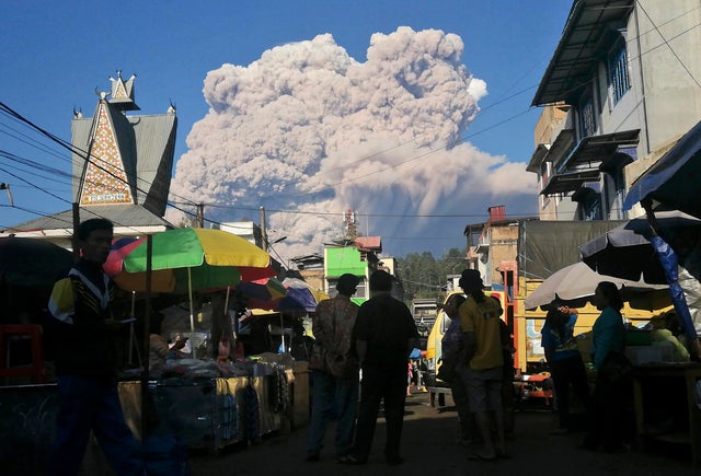 Indonesia Volcano 