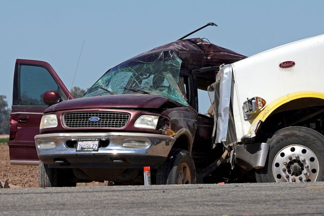 California car crash collision Holtville
