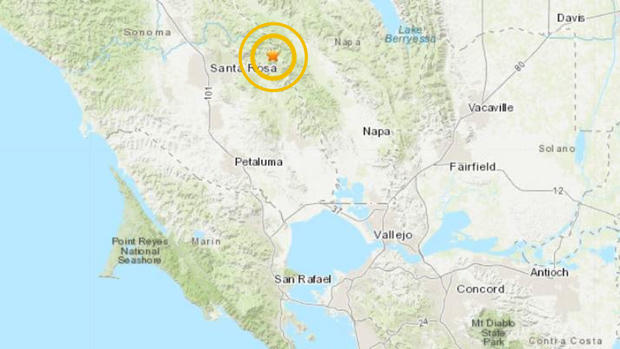 St. Helena earthquake 