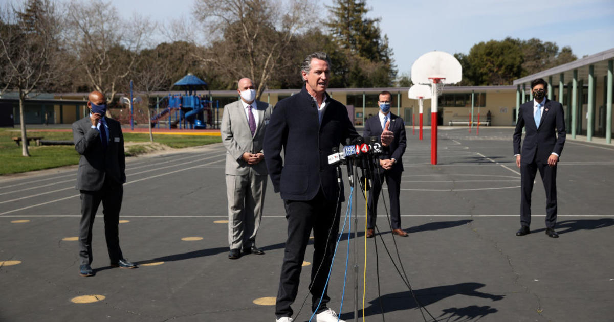 COVID Schools: Gov. Gavin Newsom Signs Law Aimed At Putting Kids Back ...