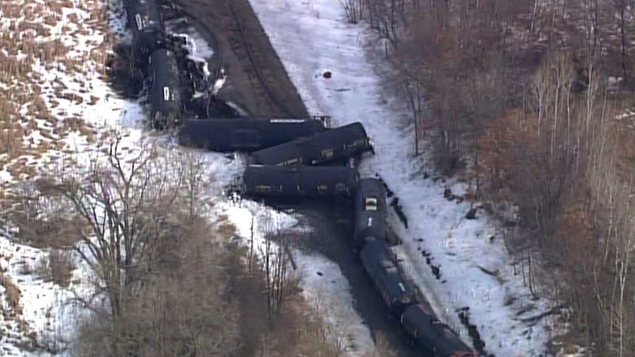 Canadian Pacific Train Derails In Plymouth CBS Minnesota