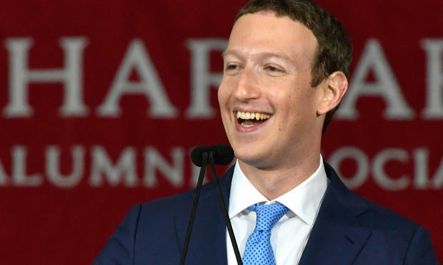 Facebook Founder Mark Zuckerberg Delivers Commencement Address At Harvard 