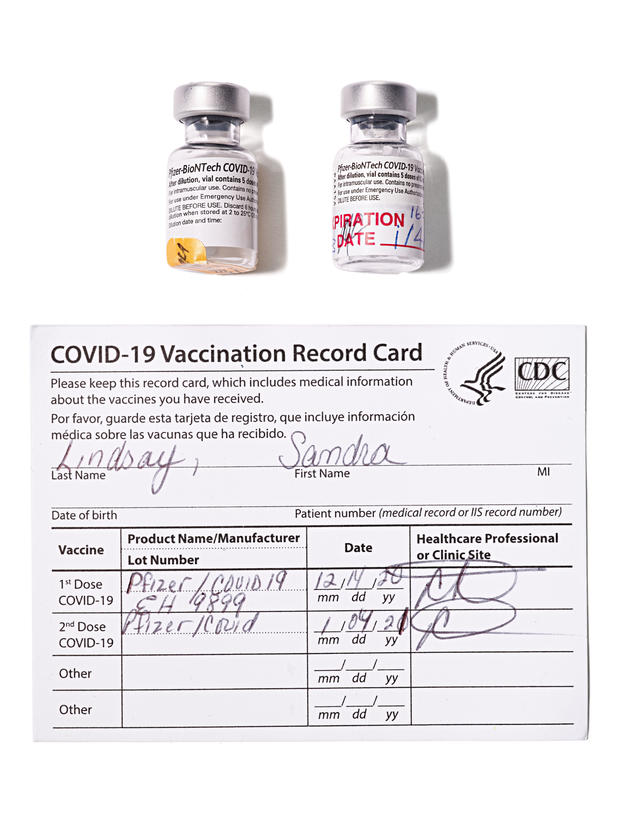 first COVID vaccination 