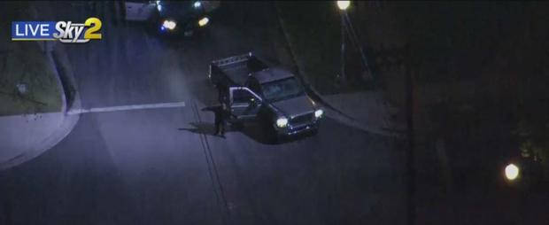 Stolen Vehicle Suspect Captured In West LA After Slow-Speed Pursuit 