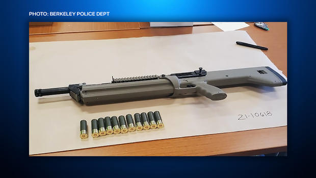 Firearm, Ammunition Seized by Berkeley Police March 11, 2021 