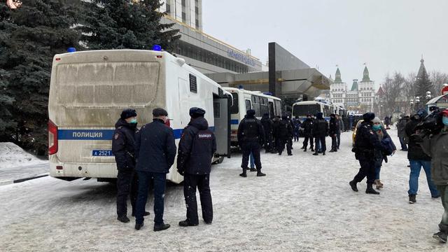 Raid and arrests in Moscow 