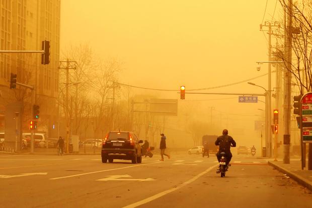 Sandstorm Hits Beijing 